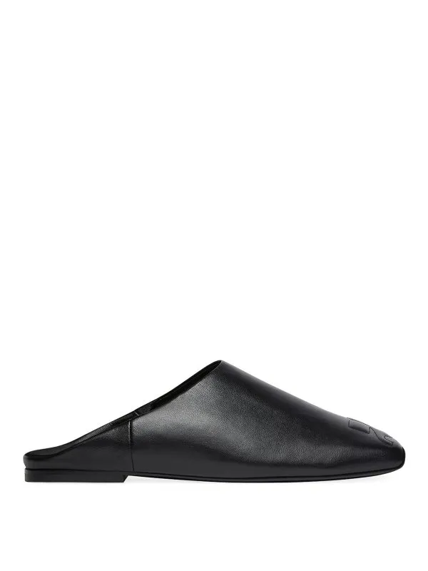 Courreges Mules - Noir - Noir - Femme | 125SCS108AG00309999