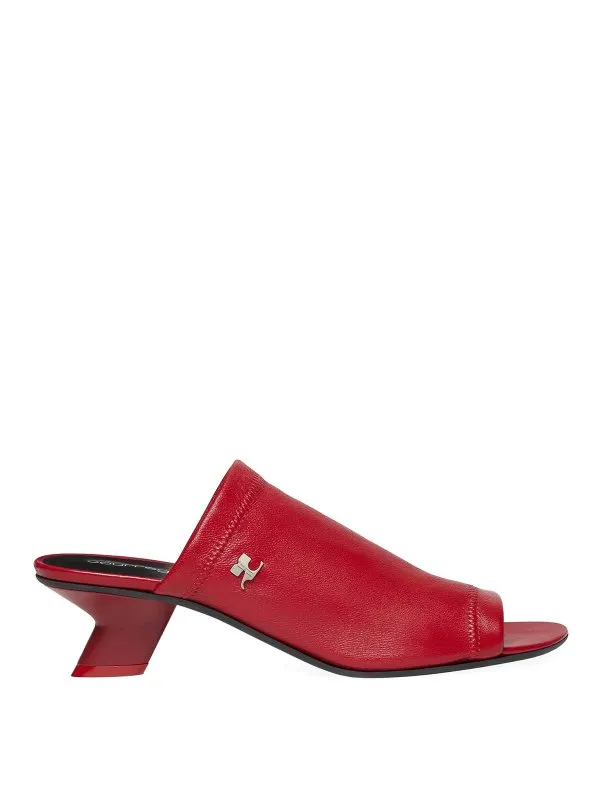Courreges Mules - Rouge - Rouge - Femme | 125SSD031AG00294015
