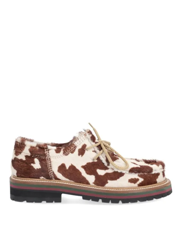 The Bekk Chaussures À Lacets - Imprimé Animal | 990CAVALLINOMUCCA