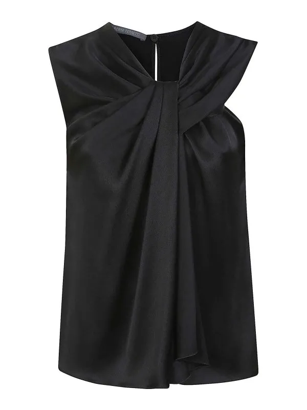 Alberta Ferretti Top - Noir - Noir - Femme | 080566190555