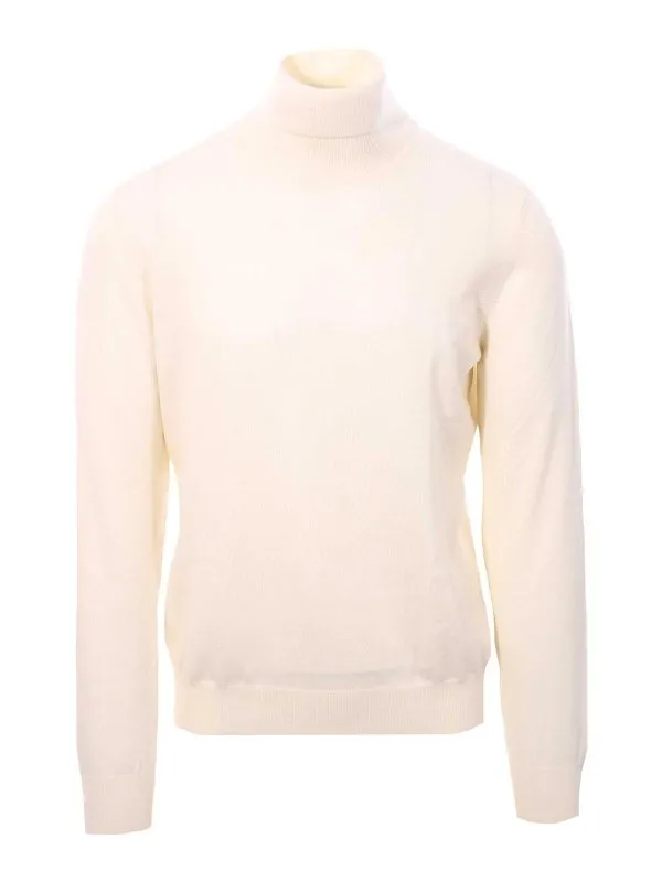 Gran Sasso Pull Col Bateau - Blanc - Blanc - Homme | 5515714290005