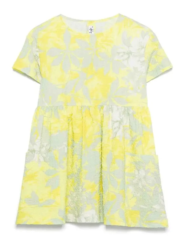 Il Gufo Robe Au Genou - Or - Or - Fille | P25VM779C4143524