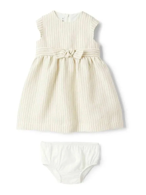 Il Gufo Robe Au Genou - Beige - Beige - Fille | P25VM789L1018140