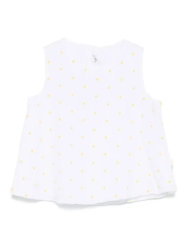Il Gufo Chemise - Blanc - Blanc - Fille | P25CA031C5053010