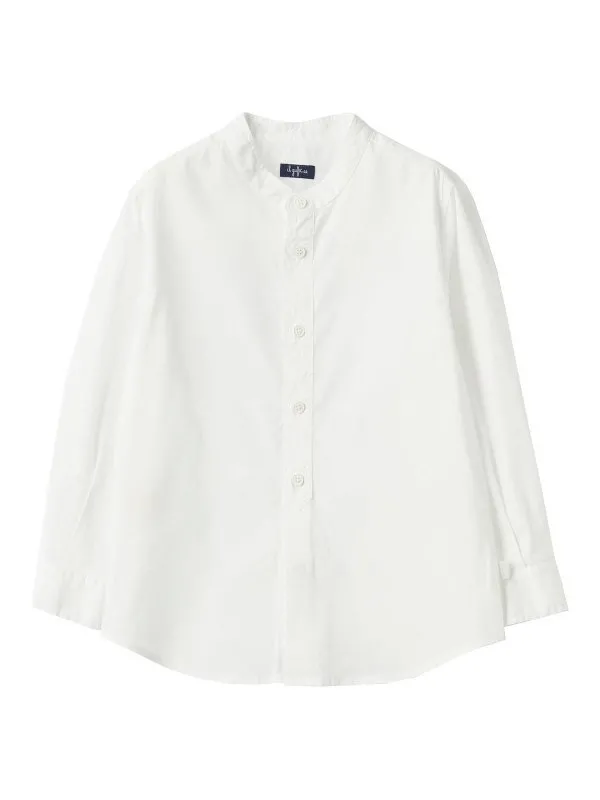 Il Gufo Chemise - Blanc - Blanc - Garçon | P25CL016C6039010