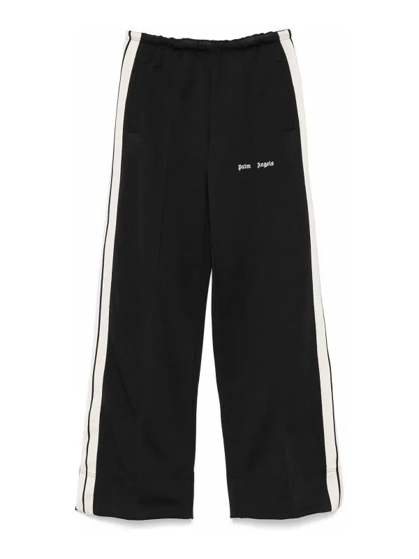 Palm Angels Pantalons Décontractés - Noir | PWCJ031C99FAB0021003