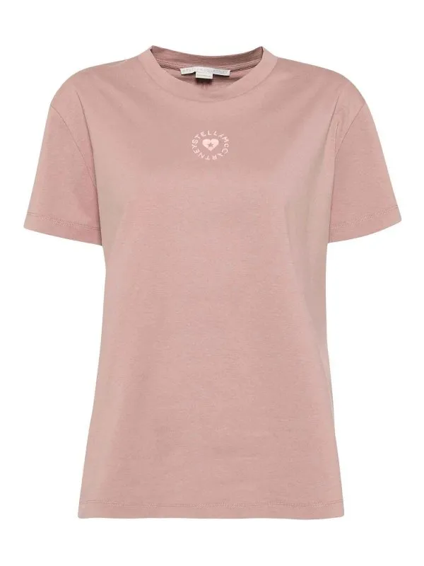 Stella Mccartney T-Shirt - Rose - Rose - Femme | 6J02733SPY536802