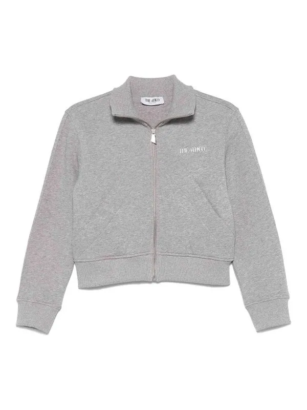 The Attico Pull Col Bateau - Gris - Gris | 250WCF00022JJF003AA183