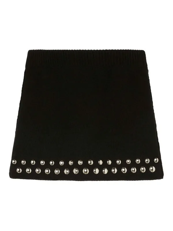 Alanui Mini Jupe - Noir - Noir - Femme | LWHL027E24KNI0011072