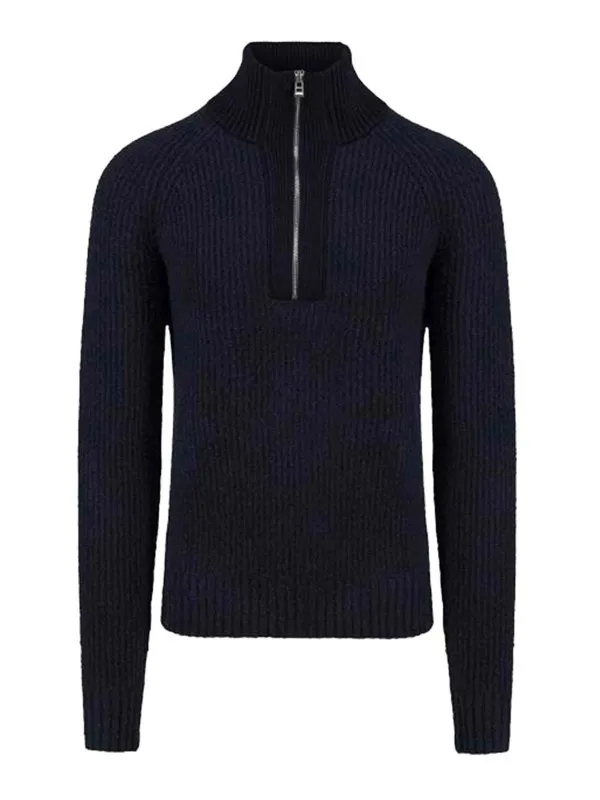 Hugo Boss Pull Col Bateau - Bleu Foncé - Bleu Foncé | 50526861404