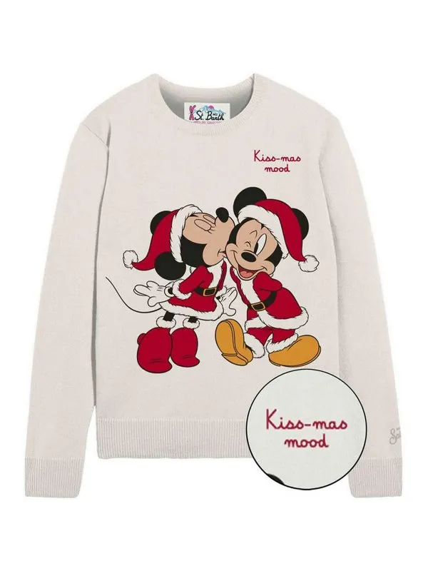 Mc2 Saint Barth Pull Col Rond - Blanc - Blanc | PRINCESS02046G10