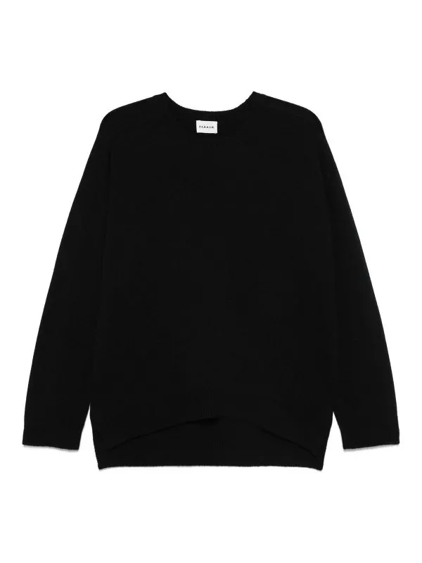 P.A.R.O.S.H. Pull Col Bateau - Noir - Noir - Femme | LOOSD540828013