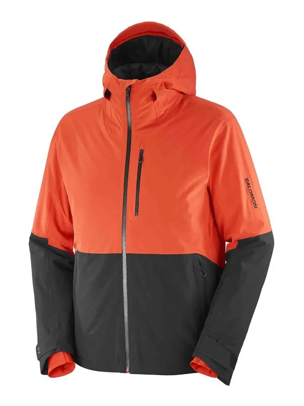 Salomon Veste Casual - Noir - Orange - Homme | LC2353500CHERRY