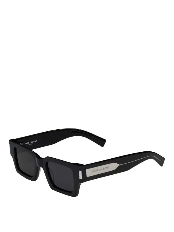 Saint Laurent Lunettes - Noir - Noir - Homme | 736432Y99561033