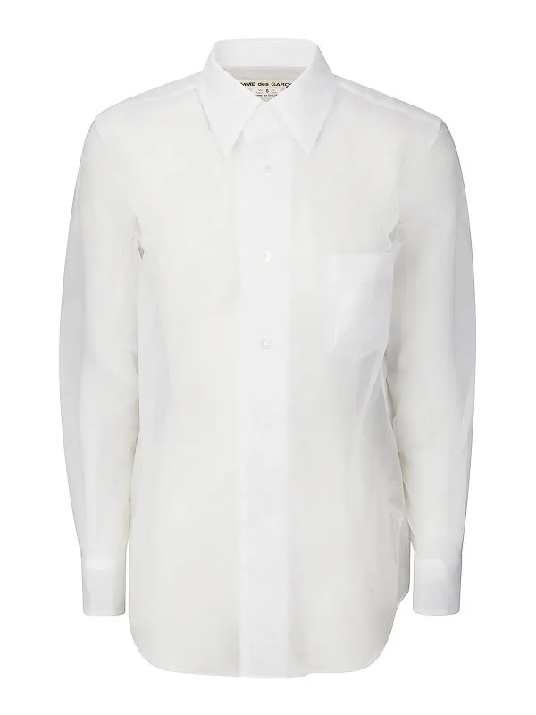 Comme Des Garcons Blouse - Blanc - Blanc - Femme | GOB015S252