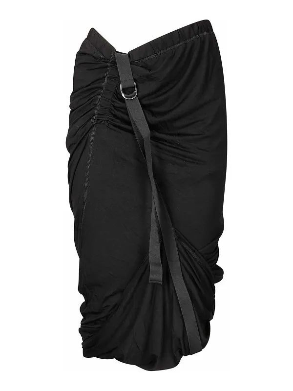 Helmut Lang Jupe Midi - Noir - Noir - Femme | O09HW302001