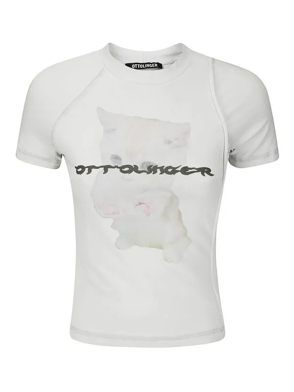 Ottolinger T-Shirt - Gris - Gris - Femme | 11510201501GRY