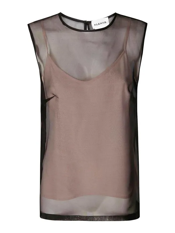 P.A.R.O.S.H. Chemise - Noir - Noir - Femme | D313076SORGENTE013