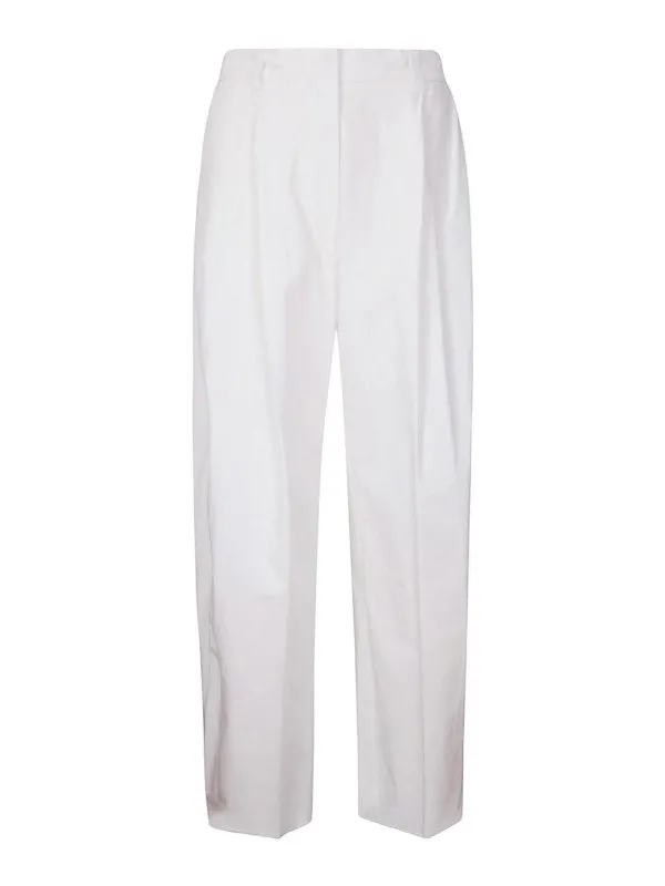 Thelatest Pantalons Décontractés - Blanc | TLW03111T0194ABTPT0001