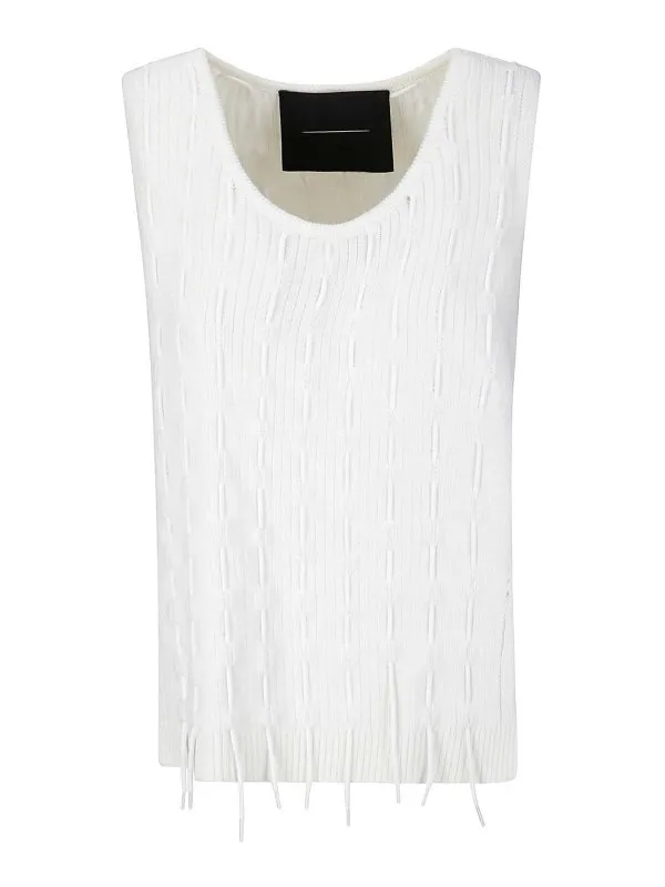 Institution Top - Blanc - Blanc - Femme | I01K07WHITE