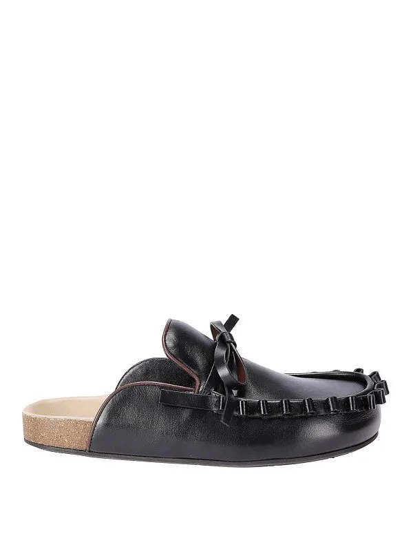 J.W. Anderson Mocassins - Noir - Noir - Femme | LF0069LA0323999