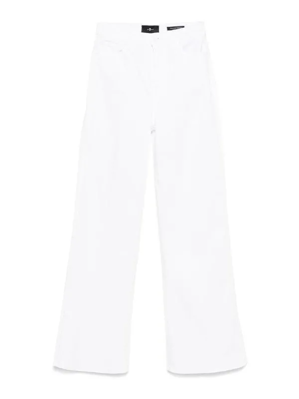7 For All Mankind Jean Bootcut - Blanc - Blanc | 7U521549LLSWHITE