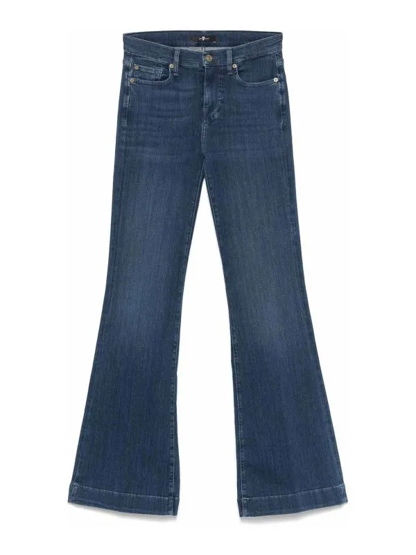7 For All Mankind Jean Bootcut - Bleu - Bleu | JSDJA230NEMID