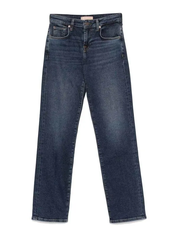 7 For All Mankind Jean Bootcut - Bleu - Bleu | JSGHA910CIDARK