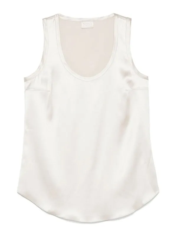 Brunello Cucinelli Top - Gris - Gris - Femme | M0C59E0600C9732