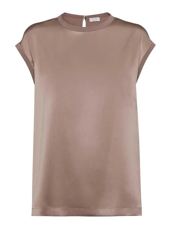 Brunello Cucinelli T-Shirt - Marron - Marron | M0C59EH500C2925