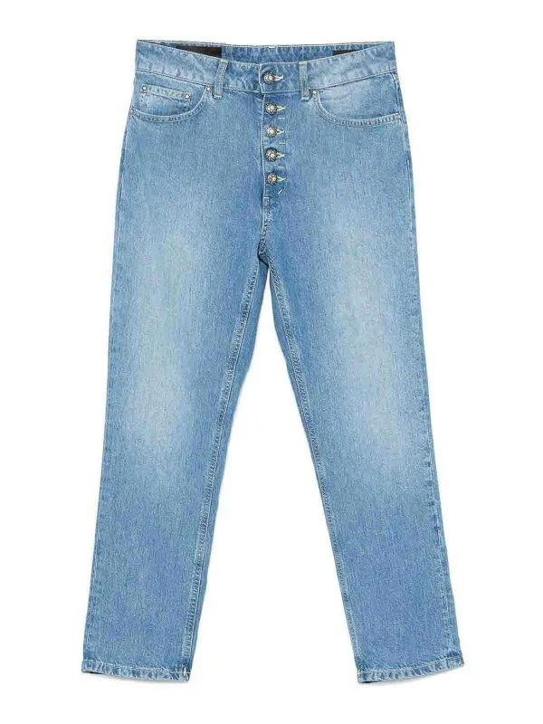 Dondup Short - Bleu - Bleu - Femme | DP268BDF0266DIO8DD800