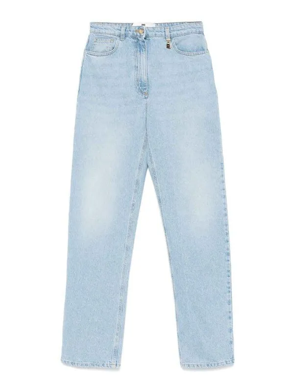 Elisabetta Franchi Jean Bootcut - Bleu Clair - Femme | PJ81D51E2192
