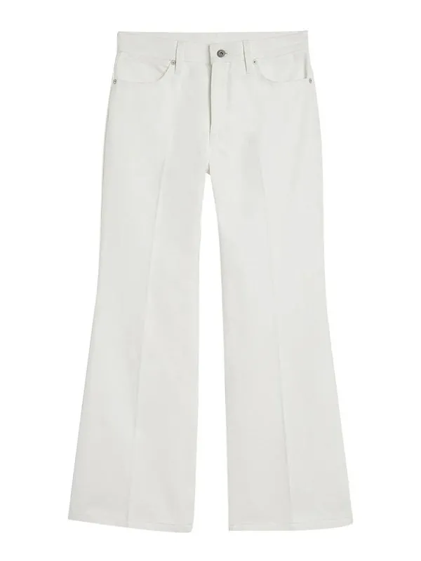 Jil Sander Jean Bootcut - Blanc - Blanc | J04KA0120J45288102