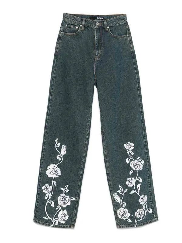 Rotate Birger Christensen Jean Bootcut - Bleu | 11391430483048