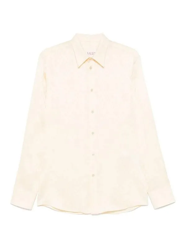 Valentino Chemise - Blanc - Blanc - Homme | 6V3AB111ARWRA3