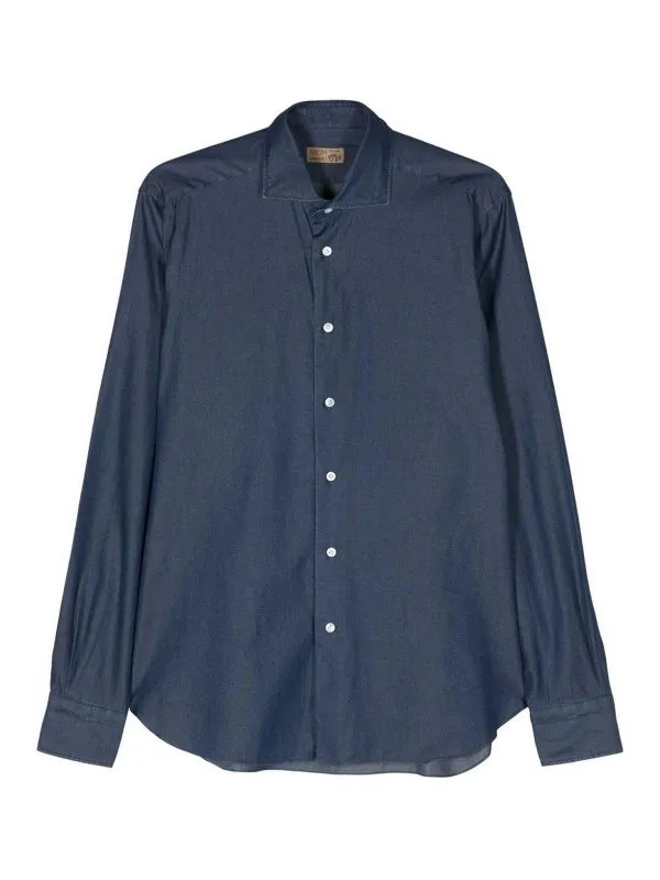 Barba Chemise - Blanc - Noir - Homme | LIU13RPZ998U0001