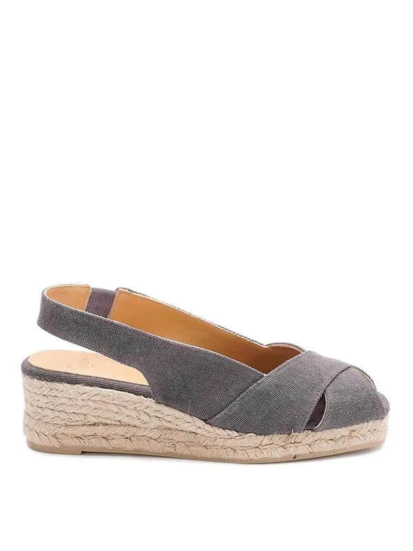 Castaner Espadrilles - Noir - Gris - Femme | 25349111