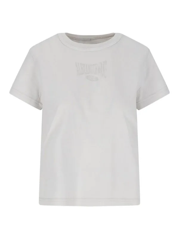 Alexander Wang T-Shirt - Gris - Gris - Femme | 4CC2251540132