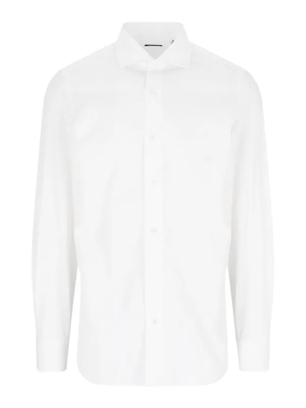 Finamore 1925 Chemise - Blanc - Blanc - Homme | C0147MILANOZANTE1