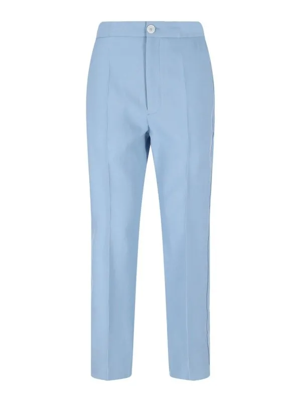 Setchu Pantalons Décontractés - Bleu - Bleu | U001P001W001LTBLUE