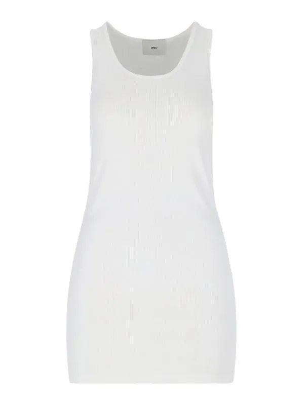 Setchu Robe Courte - Blanc - Blanc - Femme | U251T020C028WHITE