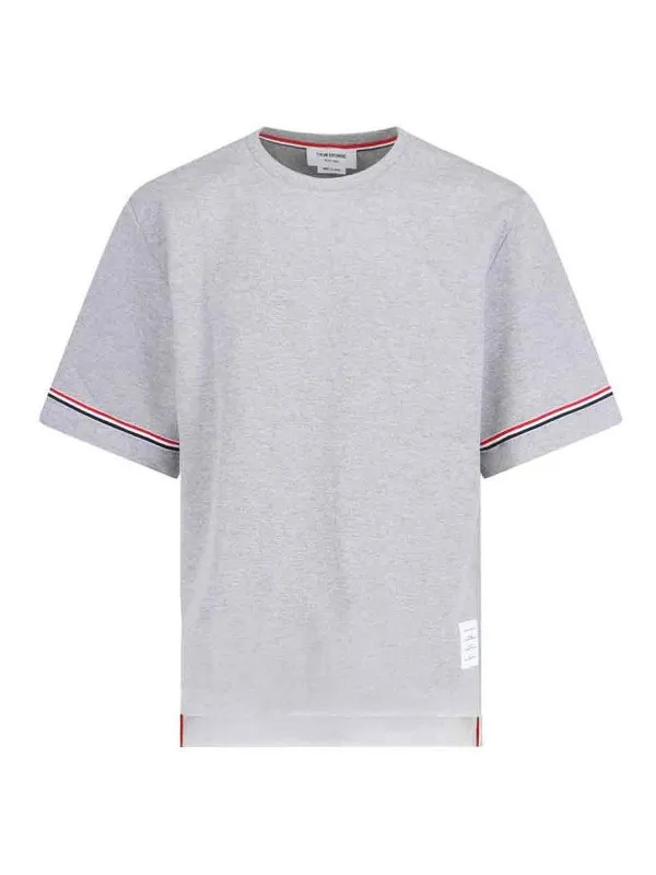 Thom Browne T-Shirt - Gris - Gris - Homme | MJS282AJ0199055