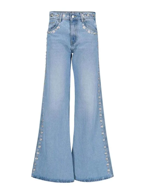 Coperni Jean Bootcut - Bleu - Bleu - Femme | COPP95STF2008BLU