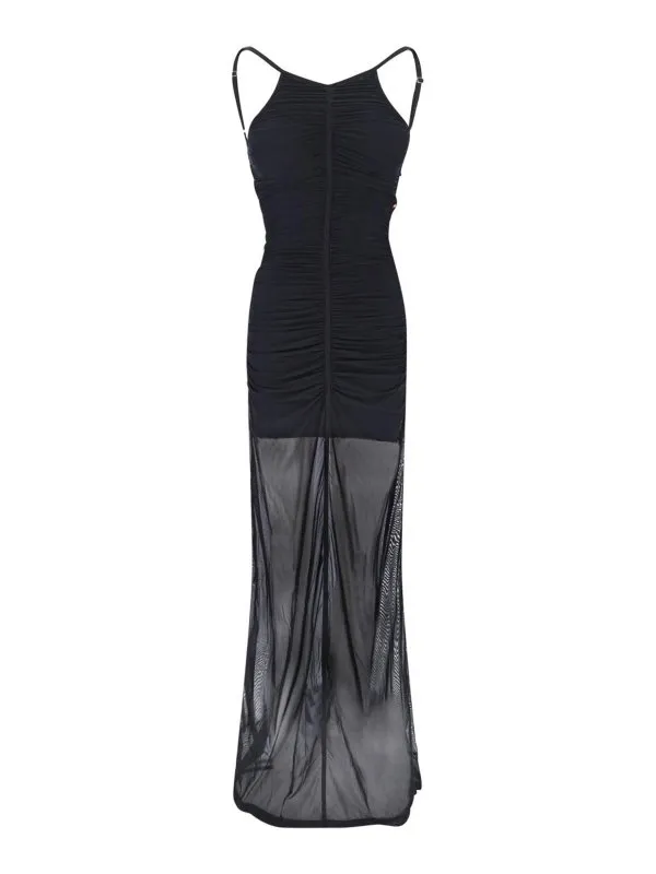 Diesel Maxi Robe - Noir - Noir - Femme | A161240BMBC9XX