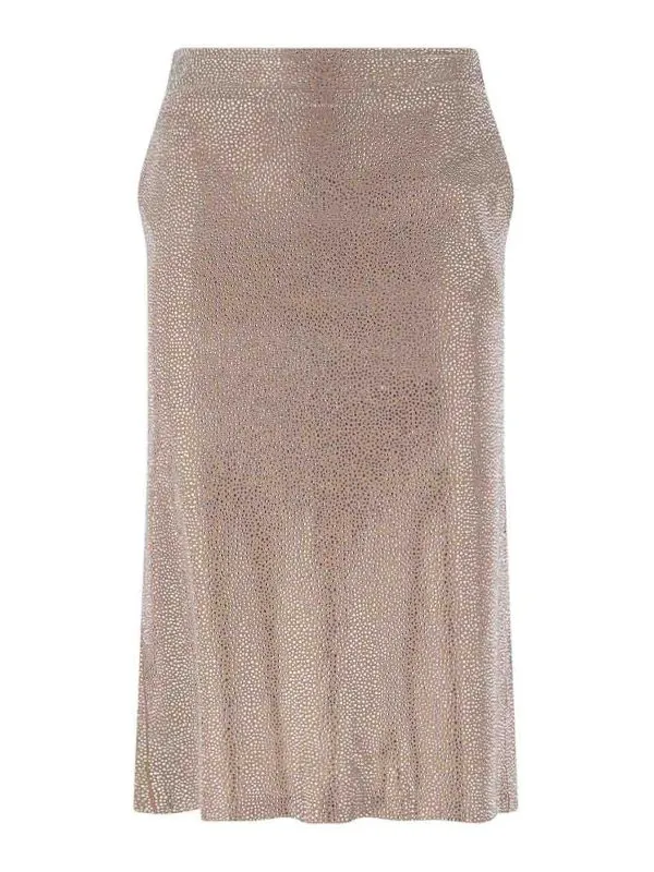 Giuseppe Di Morabito Jupe Midi - Beige | 04SSSK145FC04428AC21