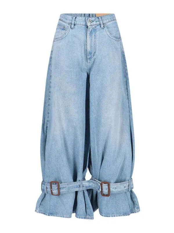J.W. Anderson Jean Bootcut - Bleu - Bleu - Femme | DT0109PG1735804