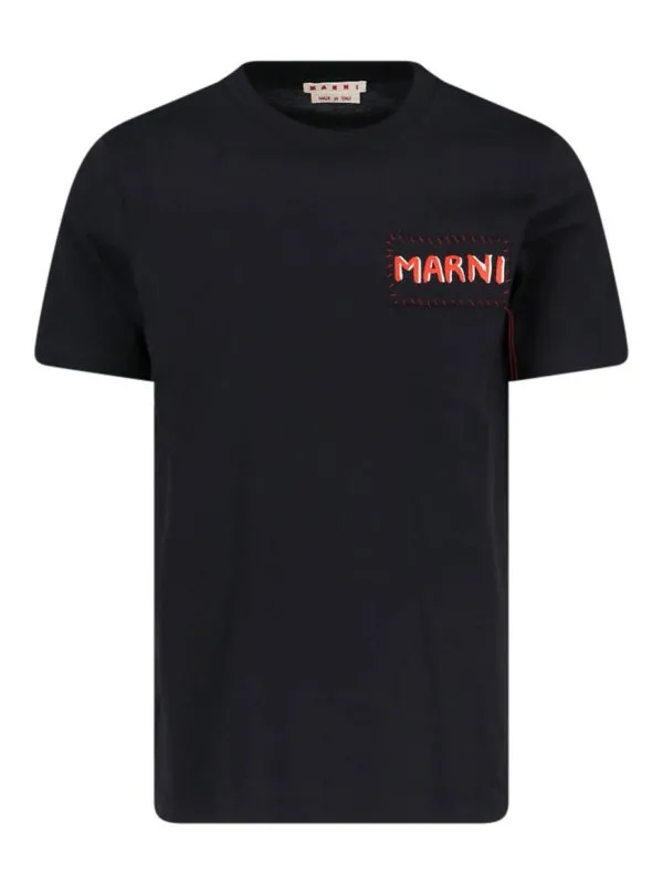 Marni T-Shirt - Noir - Noir - Homme | HUMU0198X0UTC44600N99