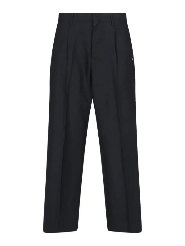 Our Legacy Pantalons Décontractés - Noir | M421BBPWBLACKPANAMAWOOL