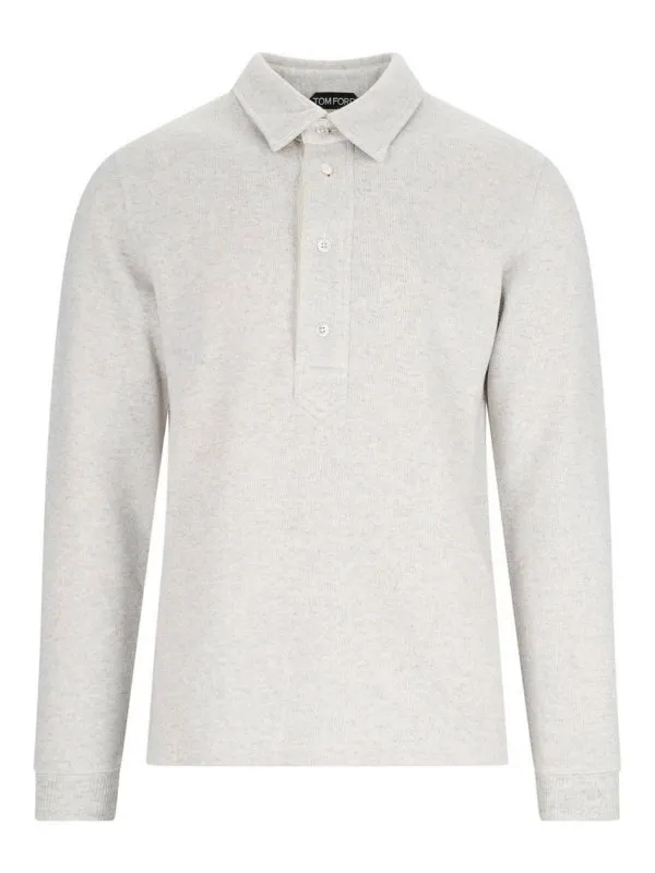 Tom Ford Polo - Gris - Gris - Homme | JPL017JMC049S25IG030