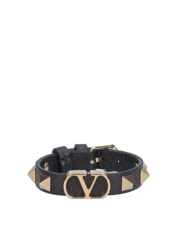 Valentino Garavani Bracelets - Noir - Noir - Femme | 6W2J0X67FQR0NO